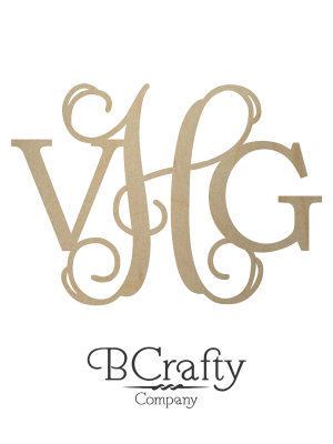Diametric Wooden Monogram