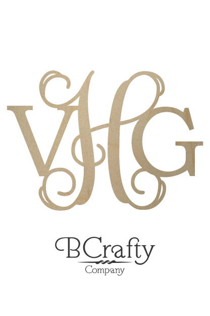 Diametric Wooden Monogram