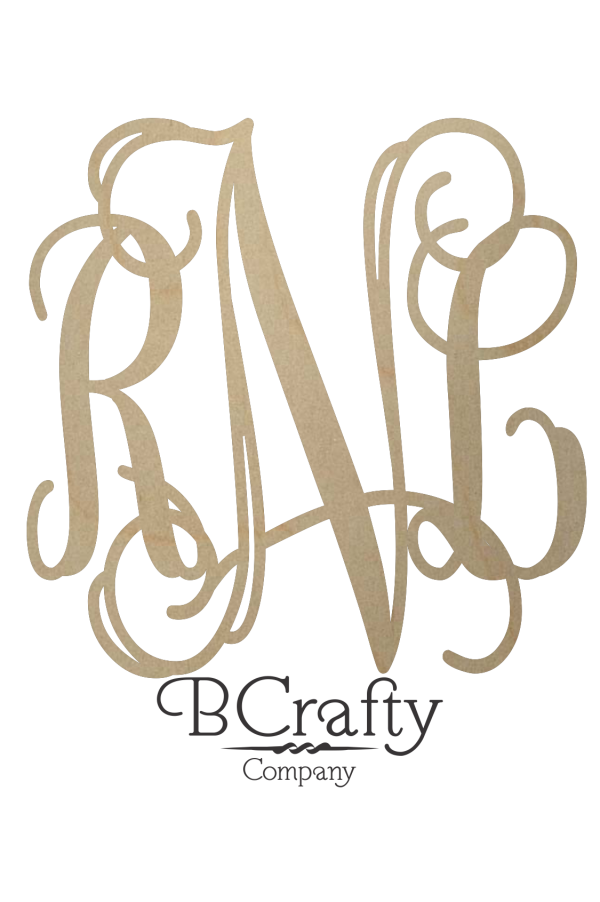 Wooden Monogram