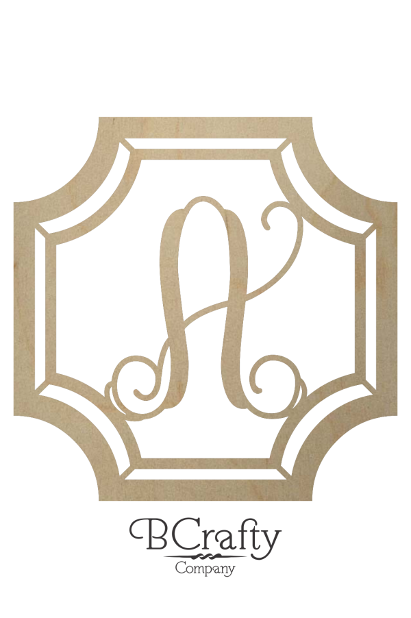 Gem Stone Monogram Wooden Letters - Image 3