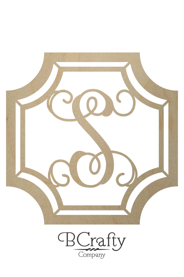 Gem Stone Monogram Wooden Letters - Image 2