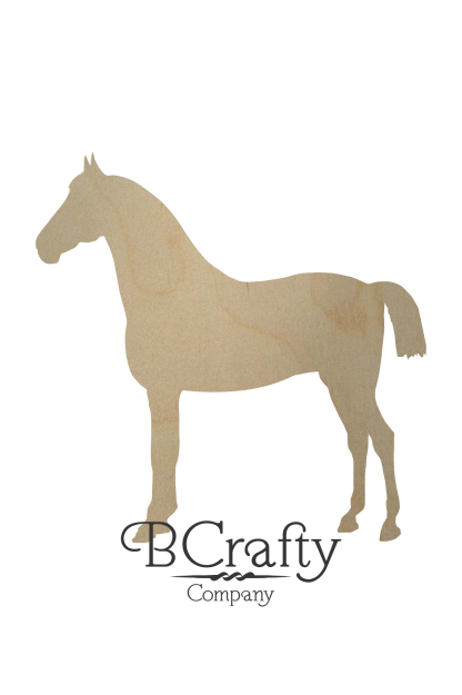 Wooden Horse Cutouts