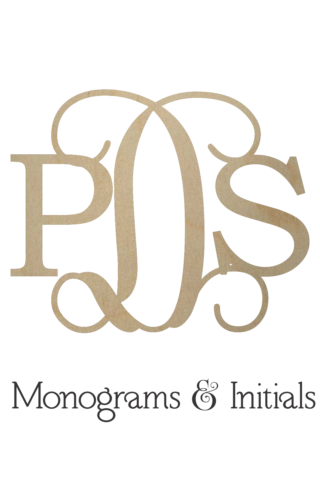 How To Monogram Initials | IUCN Water