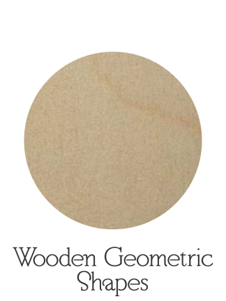 Wooden Geometric Shapes