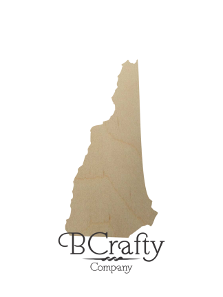 Wooden New Hampshire Cutout