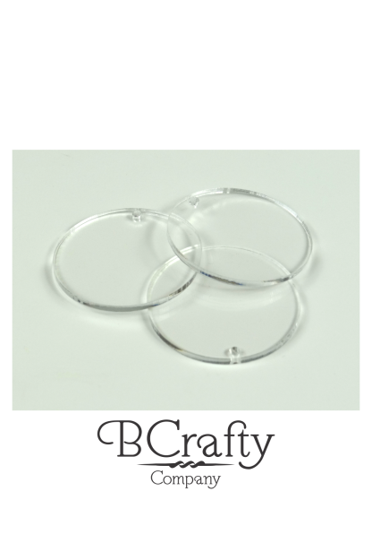 Acrylic Circle Disc Blanks For Vinyl Crafts