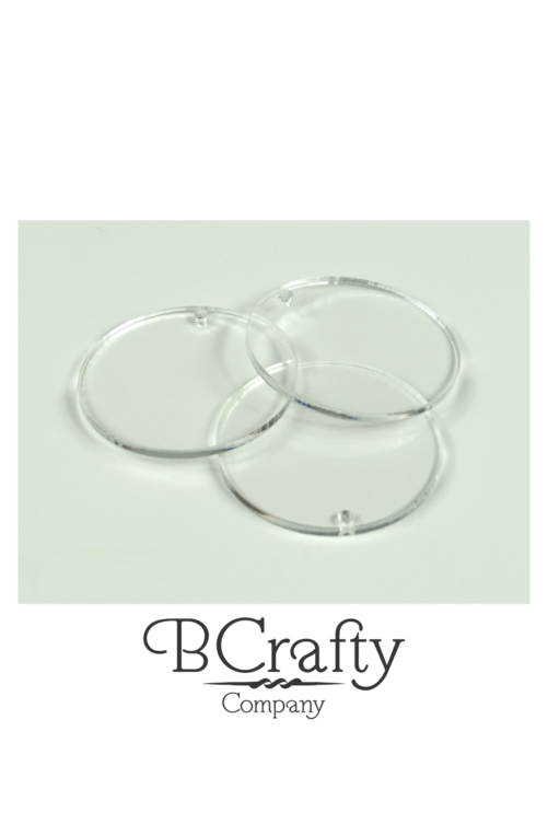 Acrylic Circle Disc Blanks For Vinyl Crafts