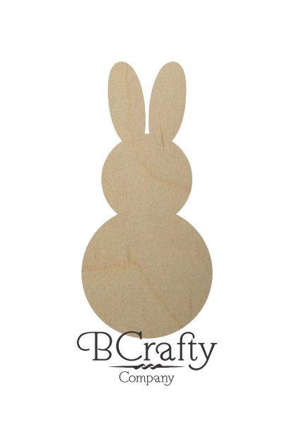 Wooden Bunny Cutouts