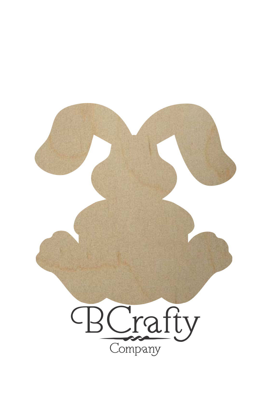 Mdf Wooden Bunny Shape 6mm Various Sizes 