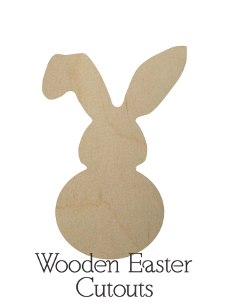 Wooden Easter Cutouts