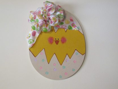 Wooden Easter Egg Cutout Craft Project