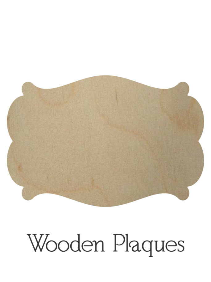 Wooden Plaques