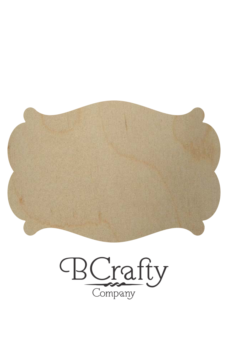 Wooden Sign Blank Stella BCrafty Company