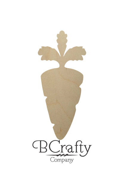 Wooden Carrot Cutout