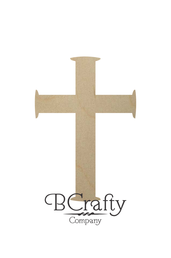 Wooden Cross Cutouts - Style 01