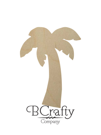Wooden Palm Tree Cutout