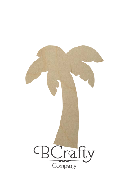 Wooden Palm Tree Cutout