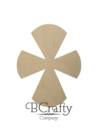 Unfinished Wooden Cross Shapes