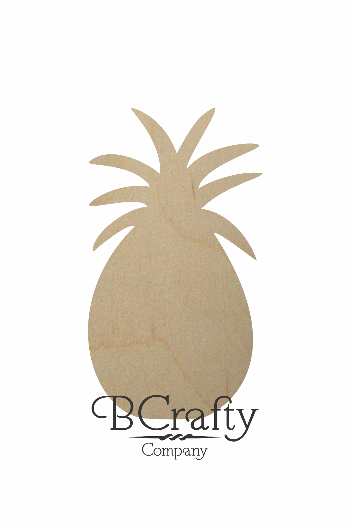 Wooden Pineapple Cutouts Wooden Pineapple Craft Shapes