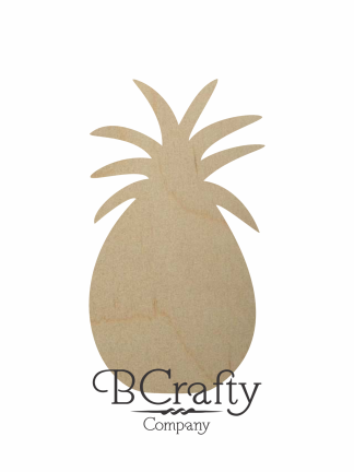 Wooden Pineapple Cutout