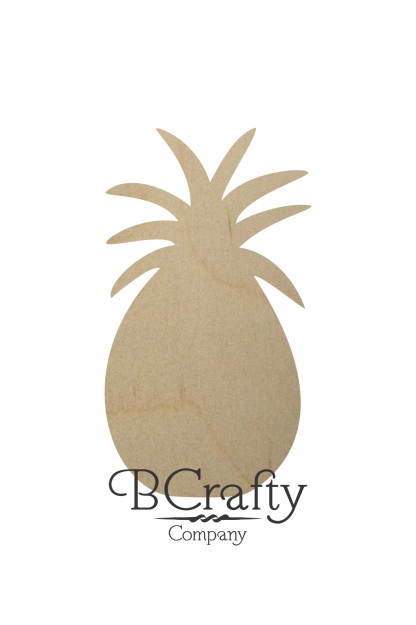 Wooden Pineapple Cutout