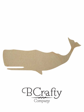 Wooden Whale Cutout