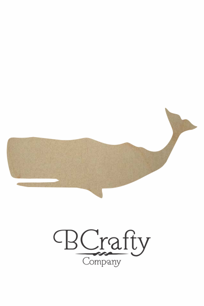 Wooden Whale Cutout