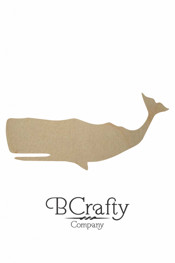 Wooden Whale Cutout – BCrafty Company