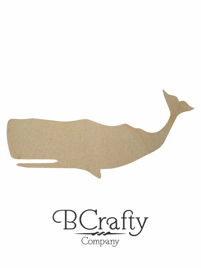 Wooden Whale Cutouts