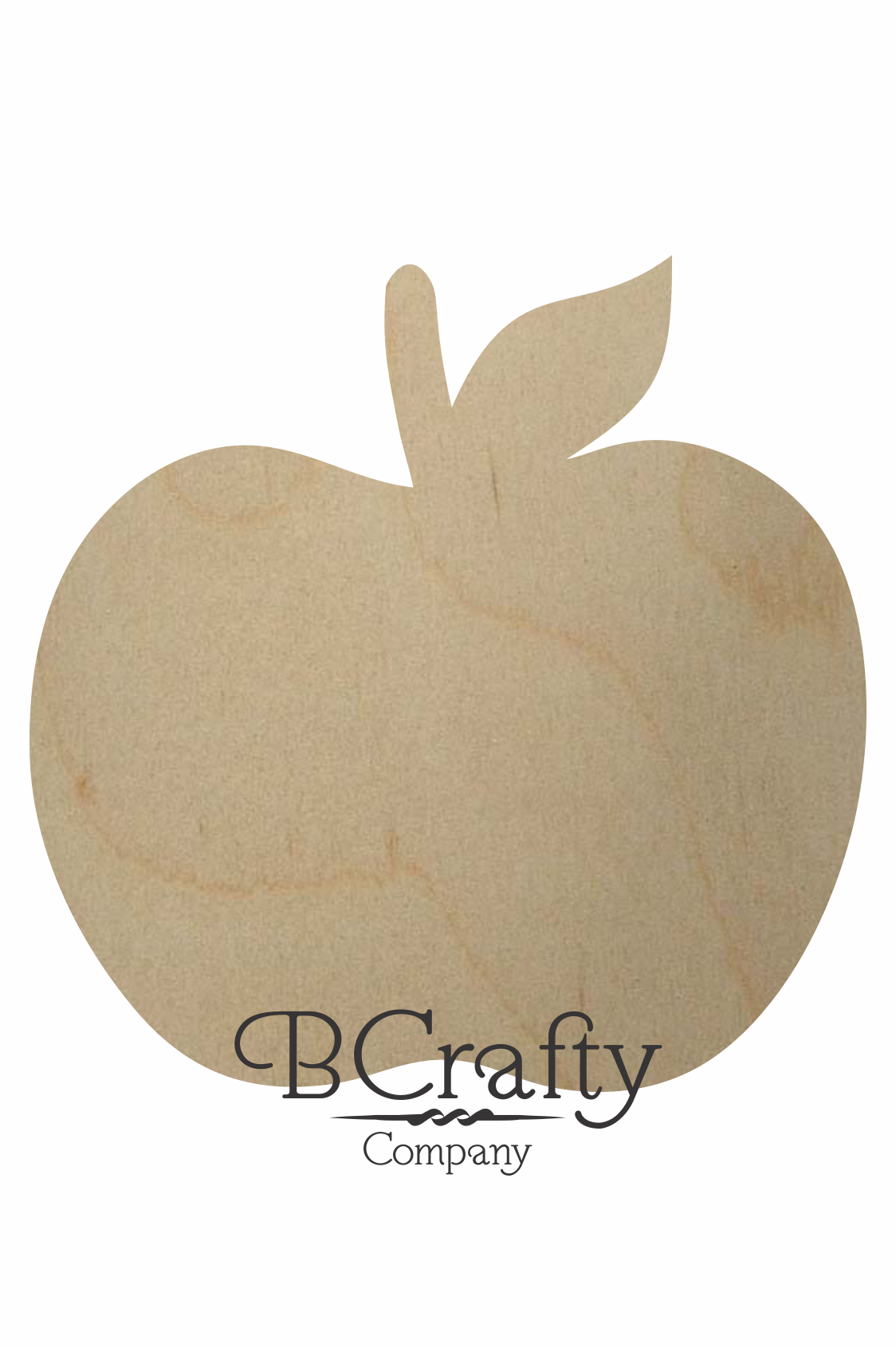 10 x Wooden MDF Apple Shapes Apples for Craft Teacher Plaques 80mm 