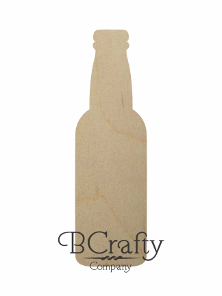 Wooden Beer Bottle Shape