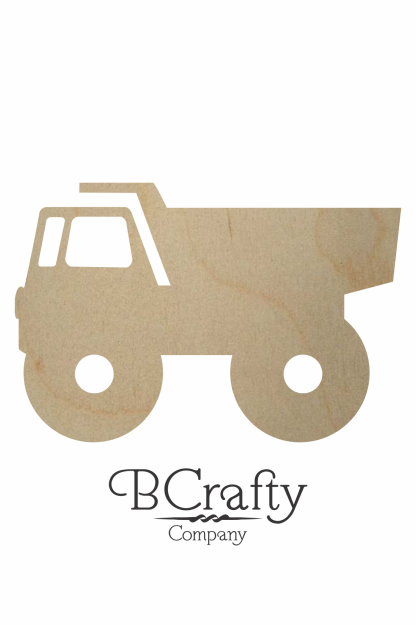 Wooden Dump Truck Cutout