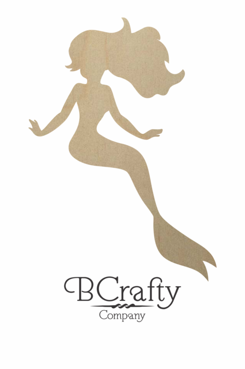 Wooden Mermaid Cutout – BCrafty Company