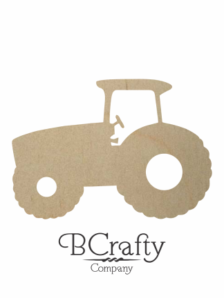 Wooden Tractor Cutout