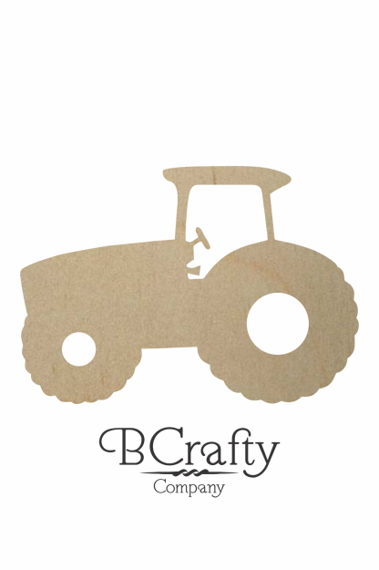 Wooden Tractor Cutout