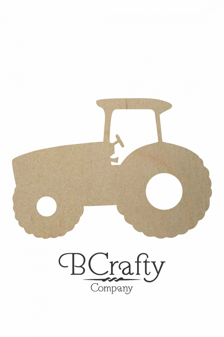 Wooden Tractor Cutout BCrafty Company