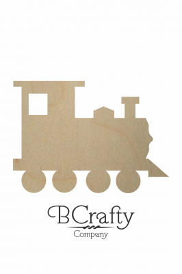 Wooden Train Cutout