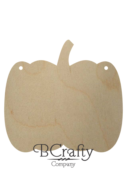 Wooden Pumpkin Craft Shapes