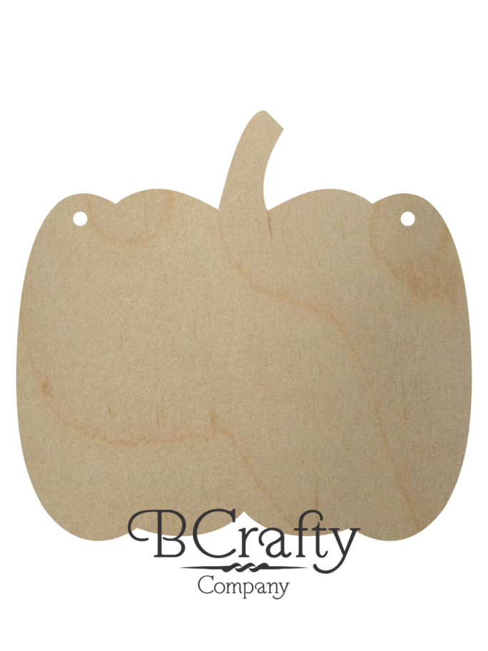 Wooden Pumpkin Craft Shapes