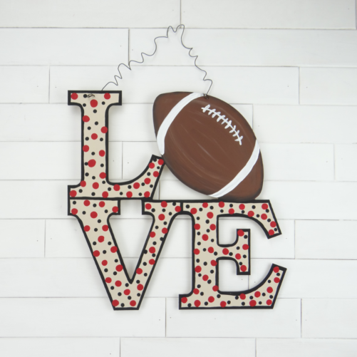 Stacked Love w Football