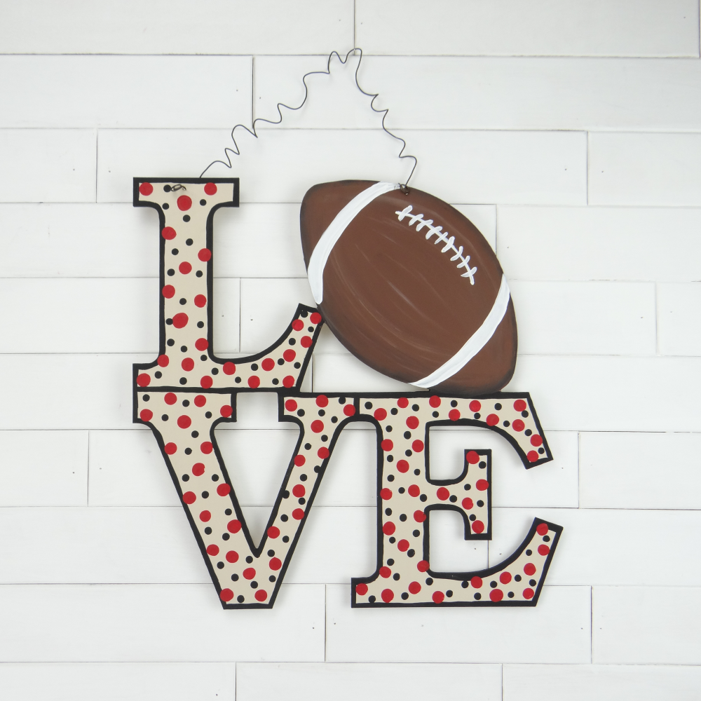 Stacked Love w Football