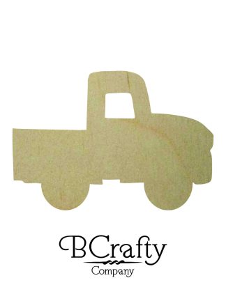 Wooden Truck Cutout