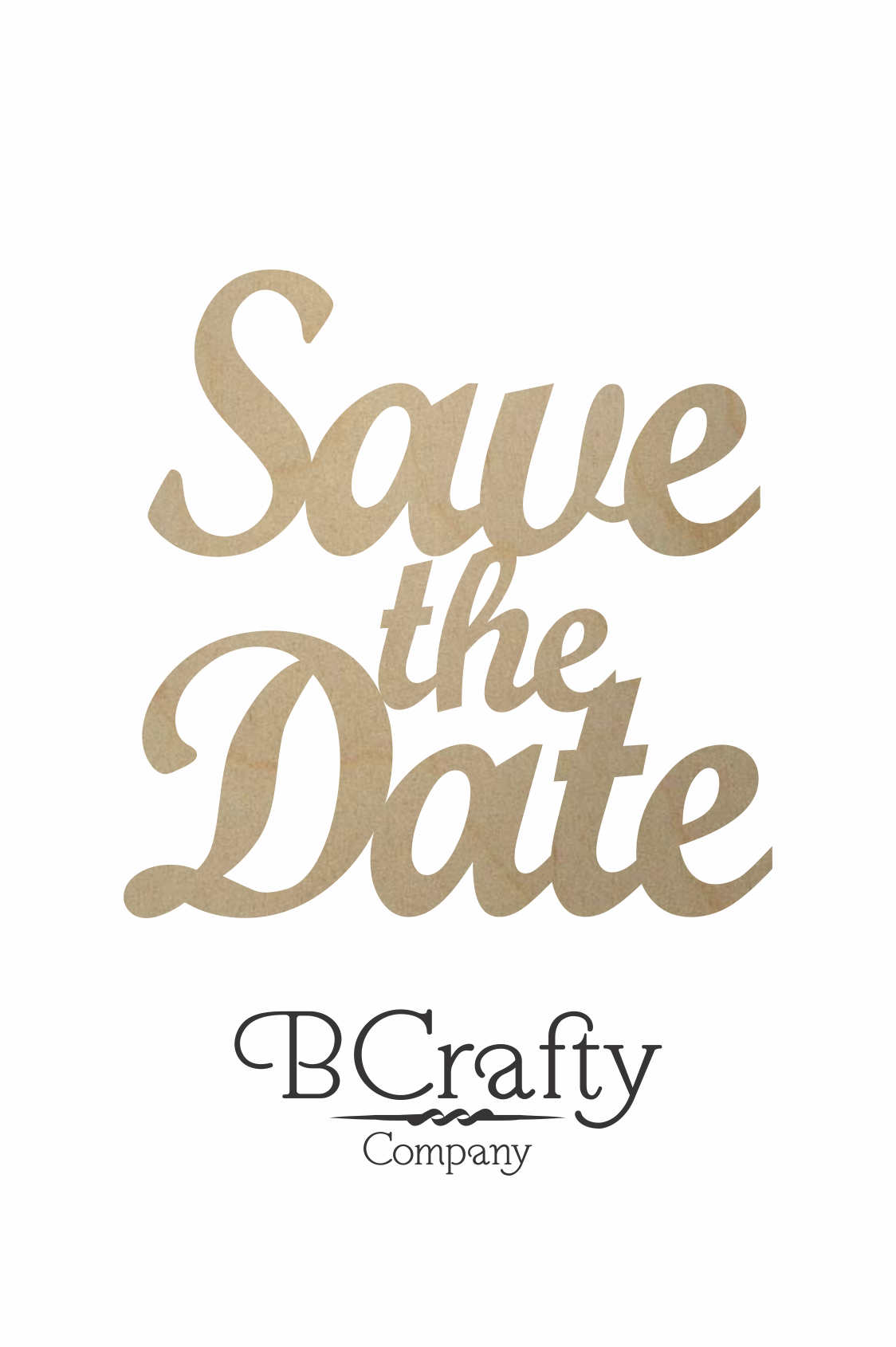 wooden save the date word cutout bcrafty company save the date words