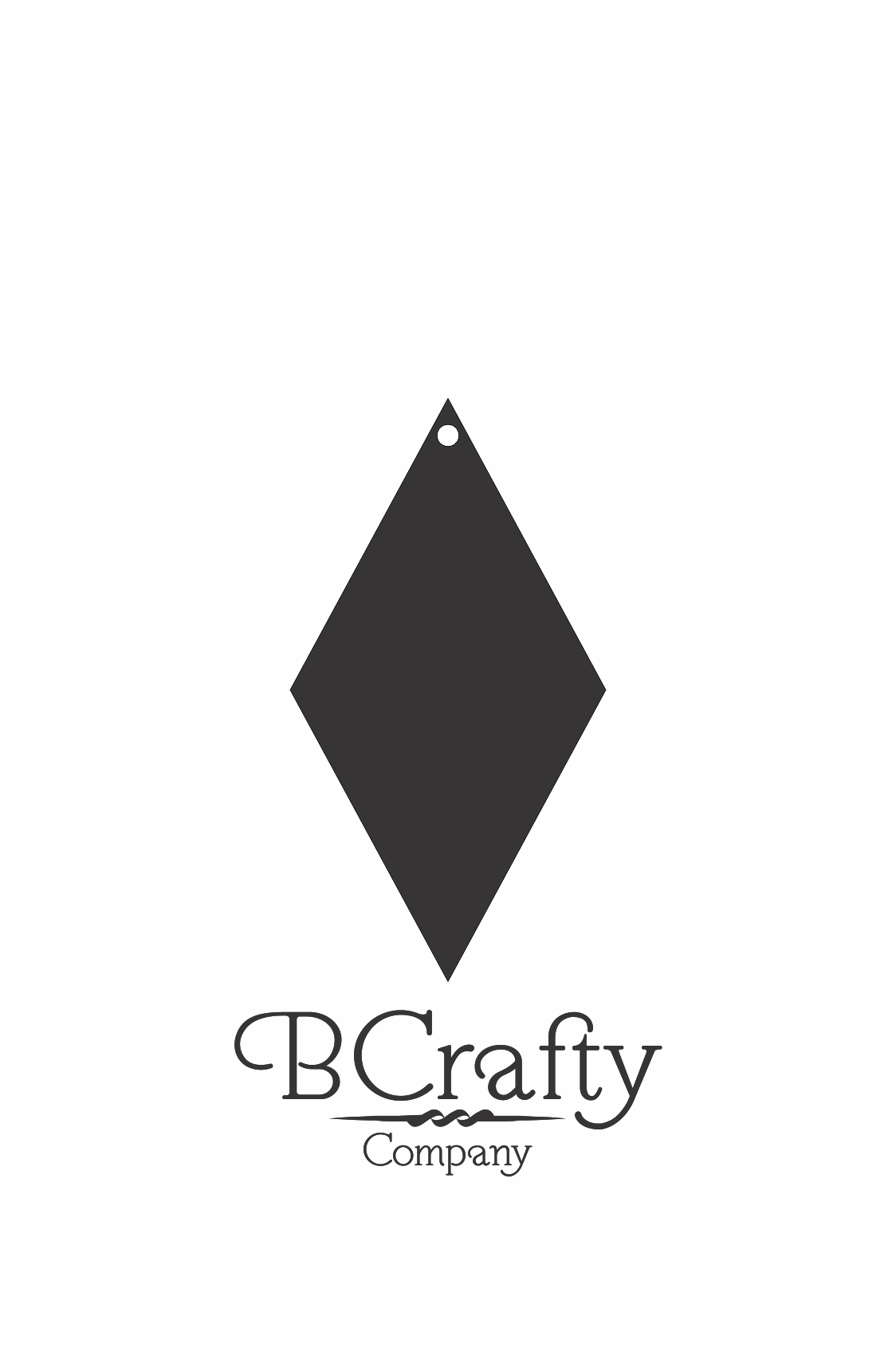 crafty b Blanks Acrylic Diamond  Keychain Acrylic Diamond Blanks