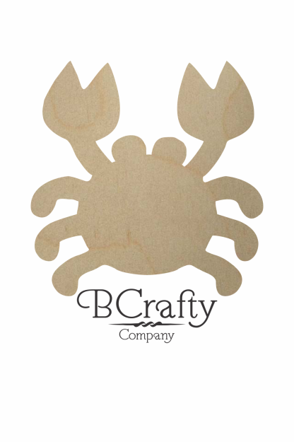 Wooden Crab Cutout