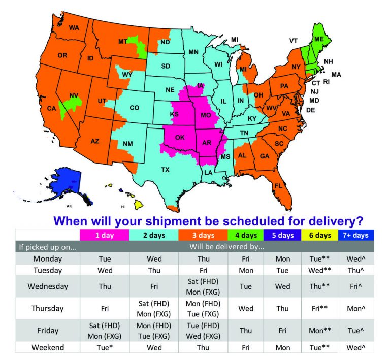 FedEx Transit Map – BCrafty Company